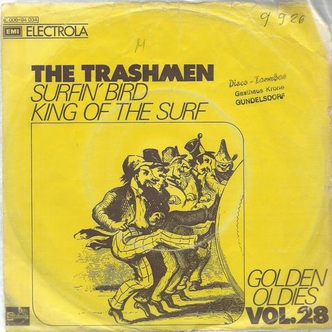 The Trashmen  Surfin Bird + King of the Surf (Single 45 UpM) 