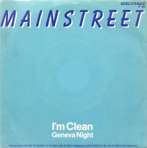 Mainstreet  I`m clean + Geneva Night (Single 45 UpM) 