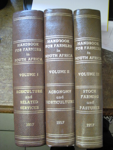 ohne Autor  Handbook for Farmers in South Africa Vol. 1-3 