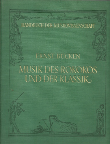 diverse Autoren  10 Bände Handbuch der Musikwissenschaft (1927-1930) 