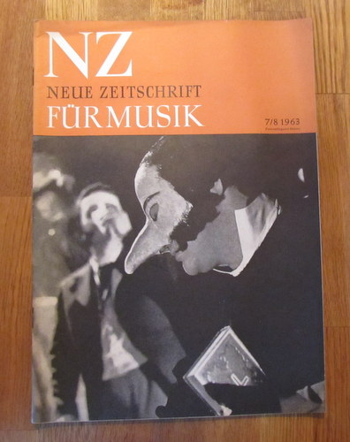 Hartmann, Karl Amadeus und Ernst Thomas  NZ / Neue Zeitschrift für Musik Nr. 7-8/1963 
