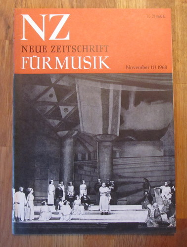 Hartmann, Karl Amadeus und Ernst Thomas  NZ / Neue Zeitschrift für Musik Nr. 11/1968 