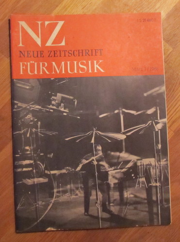Hartmann, Karl Amadeus und Ernst Thomas  NZ / Neue Zeitschrift für Musik Nr. 3/1968 