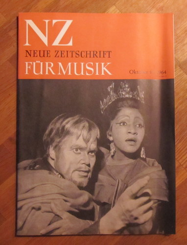 Hartmann, Karl Amadeus und Ernst Thomas  NZ / Neue Zeitschrift für Musik Nr. 10/1964 