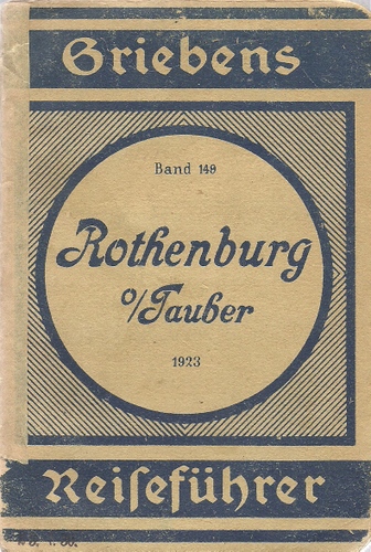 ohne Autor  Rothenburg o / Tauber 