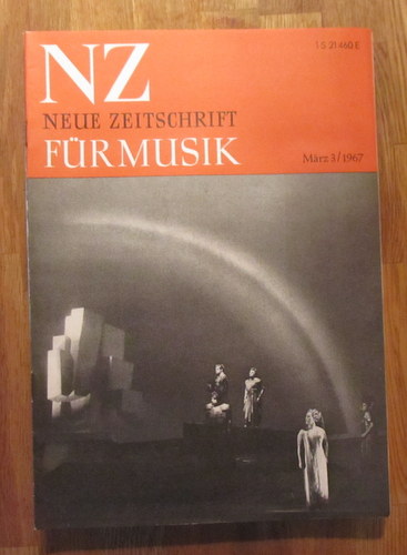 Hartmann, Karl Amadeus und Ernst Thomas  NZ / Neue Zeitschrift für Musik Nr. 3/1967 