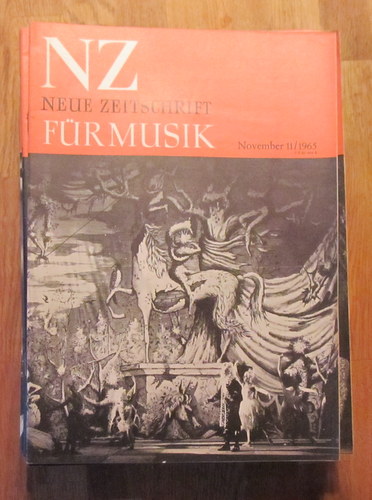 Hartmann, Karl Amadeus und Ernst Thomas  NZ / Neue Zeitschrift für Musik Nr. 11/1965 