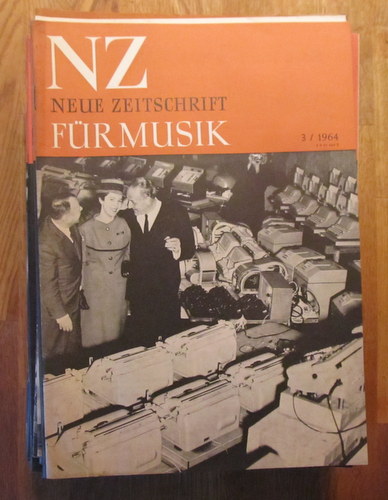 Hartmann, Karl Amadeus und Ernst Thomas  NZ / Neue Zeitschrift für Musik Nr. 3/1964 