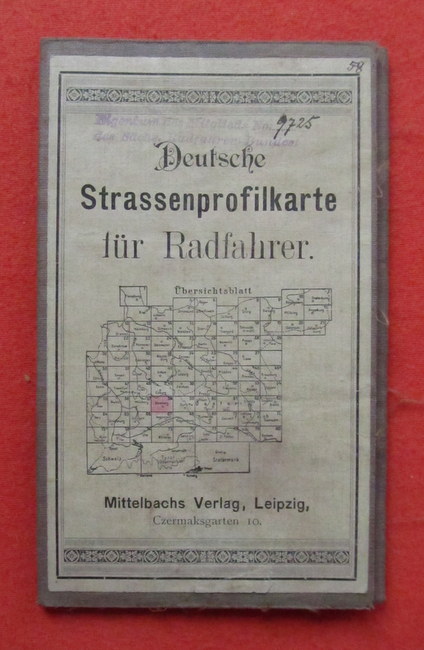 Mittelbach  Deutsche Strassenprofilkarte für Radfahrer (innen auch Motorradfahrer) (Karte 58 - Nürnberg) 