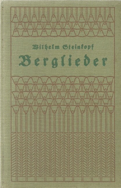 Steinkopf, Wilhelm  Berglieder 