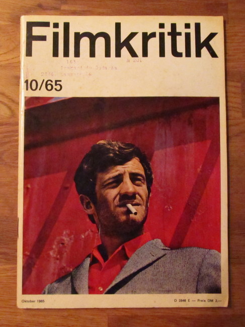 diverse Autoren  FILMKRITIK Nr. 106 (Oktober 1965) 