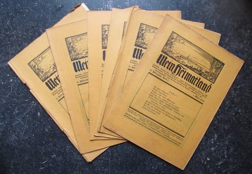 Busse (Hg.), H.E.  Mein Heimatland, Heft 1-6 - 1924 (Badische Blätter für Volkskunde, ländliche Wohlfahrtspflege, Familienforschung, Heimatschutz und Denkmalpflege) 