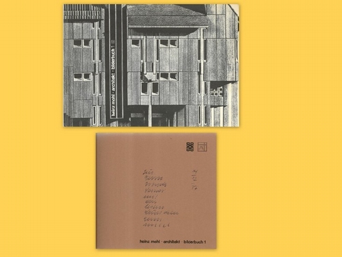 Mohl, Heinz  architekt - bilderbuch 1 (Dokumentation eines architektonischen Prozesses dargestellt am Bsp. des Projektes Kaufhaus Schneider, Freiburg) 