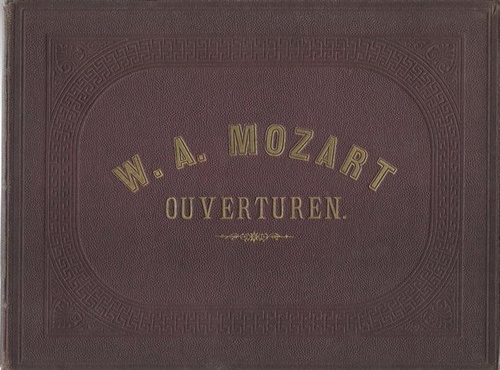 Mozart, Wolfgang Amadeus  Collection d' Ouvertures pour Piano a quatre mains (revues par Hugo Ulrich 