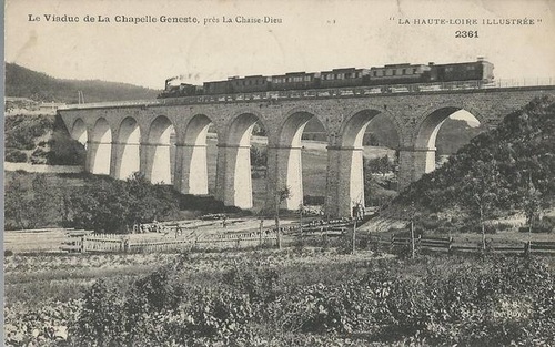 ohne Autor  Ansichtskarte Le Viaduc de La Chapelle-Geneste, pres la Chaise-Dieu 
