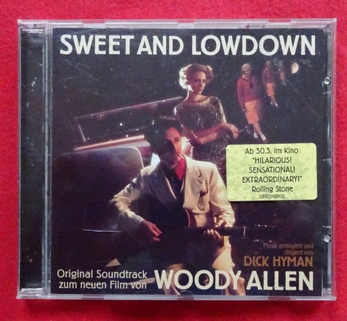 Hyman, Dick (Dir.) und Howard Alden (Solo Guitar)  Music from the Motion Picture Sweet and Lowdown (CD) (Original Soundtrack; Written and Directed by Woody Allen) 