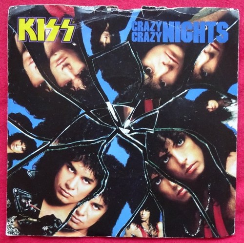 KISS  Crazy Crazy Nights / No. No. No (Single 45 U/min.) 