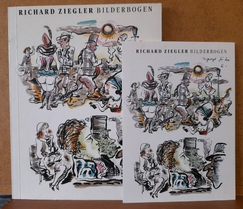 Ziegler, Richard  Richard Ziegler - Bilderbogen (Zum 100. Geburtstag des Künstlers herausgegeben von der Stadt Pforzheim 1991) 