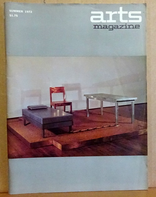 Demick, Alvin (Publ.)  arts magazine Summer 1972 