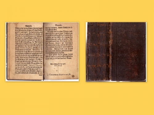 Sagittarius, Johann Christfried  Biblische Historien 