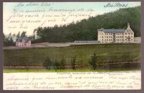   Ansichtskarte. Engelthal, Sanatorium 