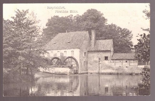   Ansichtskarte AK Burgsteinfurt. Fürstliche Mühle 