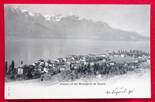   Ansichtskarte AK Clarens et les Montagnes de Savoie 