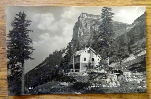   Ansichtskarte AK Loserhütte m. Gipfel. Altaussee 