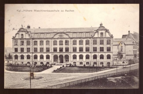   Ansichtskarte AK Aachen. Königl. Technische Hochschule 