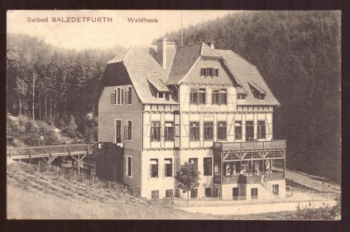   Ansichtskarte AK Solbad Salzdetfurth. Waldhaus 
