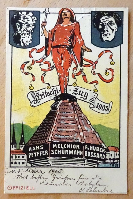   Ansichtskarte AK Luzern. Fritschli-Zug 1905 (Hans Pfyffer, Melchior Schürmann, A. Huber-Bossard) 