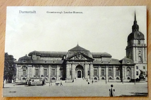   Ansichtskarte AK Darmstadt. Grossherzogliches Landes-Museum 