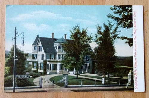   Ansichtskarte AK Concord, N.H., Pleasant View, Home of Rev. Mary Baker G. Eddy 