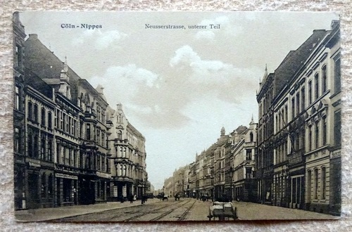   Ansichtskarte AK Cöln-Nippes. Neusserstrasse, unterer Teil 