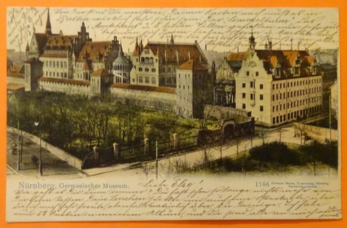   Ansichtskarte AK Nürnberg. Germanisches Museum (schöne große Ansicht) 