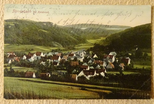   Ansichtskarte AK Förrenbach bei Hersbruck 
