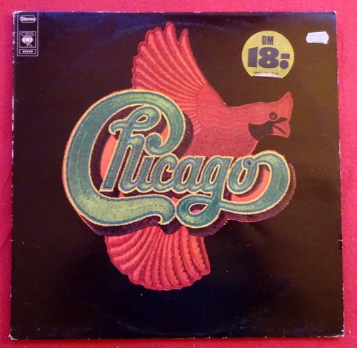 Chicago  VIII (mit Faltposter und großem Rubbel / Abziehbild mit Chicago-Motiv) (LP 33 1/3) 
