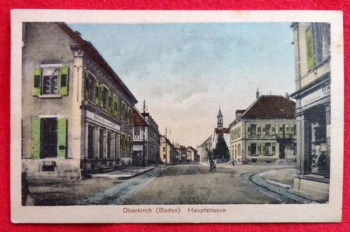   Ansichtskarte AK Oberkirch (Baden) Hauptstrasse 