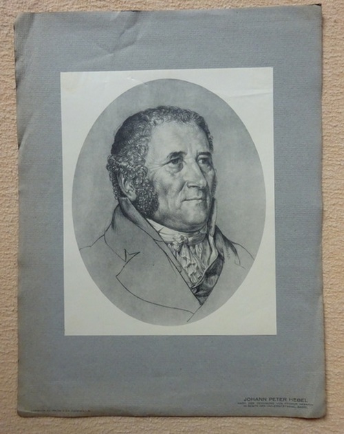 Hebel, Johann Peter  Lichtdruck Johann Peter Hebel nach der Zeichnung v. Feodor Iwanow im Besitz der Universitätsbibliothek Basel 