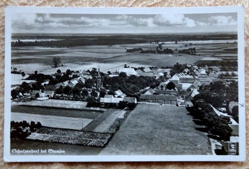   Ansichtskarte AK Schulzendorf bei Gransee (hinten gedruckt Kolonialwaren und Postagentur Oskar Wehner) 
