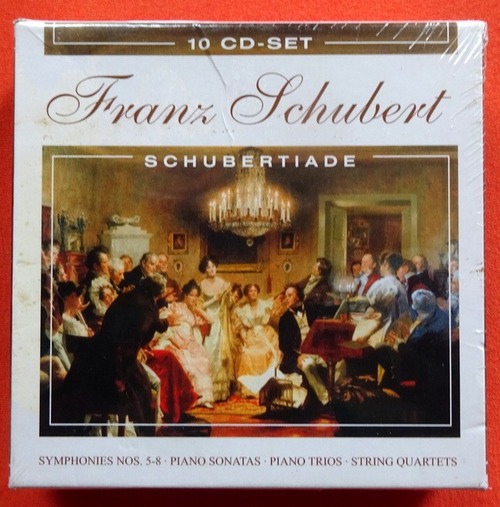Schubert, Franz  10 CD - Schubertiade. Symphonies Nos. 5-8, Piano Sonatas, Piano Trios, String Quartets 