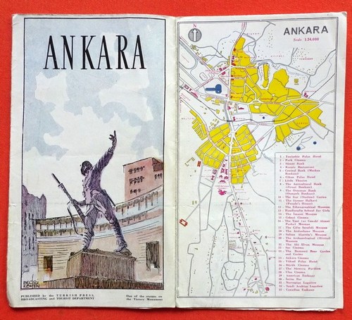   Ankara Werbe- / Reiseprospekt 