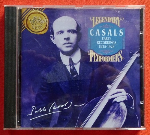 Casals, Pablo  CD. Early Recordings 1925-1928 