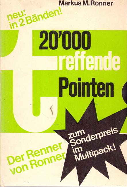 Ronner, Markus M.  20000 treffende Pointen 