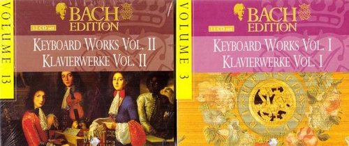 Bach, Johann Sebastian  Keyboard Works / Klavierwerke Vol. 1 + 2 