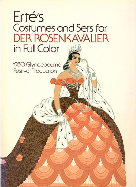 Erté  Erté's costumes and sets for Der Rosenkavalier in full color 