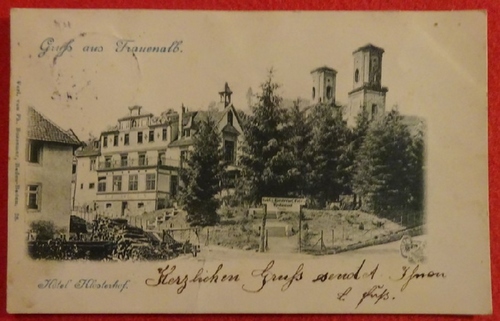   Ansichtskarte AK Frauenalb. Hotel Klosterhof 