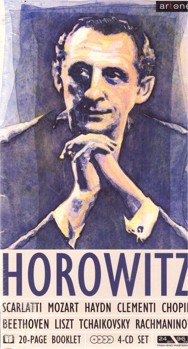 Horowitz, Vladimir  Horowitz 4 CD-Set mit 20-Page Booklet 