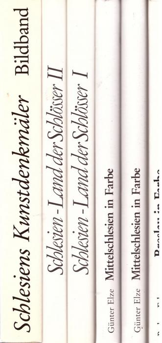 diverse  Konvolut mit 6 Bänden / 1. Barbara Erlemann - Breslau in Farbe (Schlesiens Herz an der Oder) 