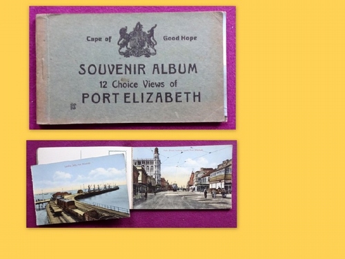   Souvenir Album Cape of Good Hope (12 Choice Views of Port Elizabeth. HIER: Nur 9 v. 12 Ansichtskarten im Album) 